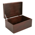Boîte de rangement en bois - pour organisation des petits objets - 30 x 20 x 15